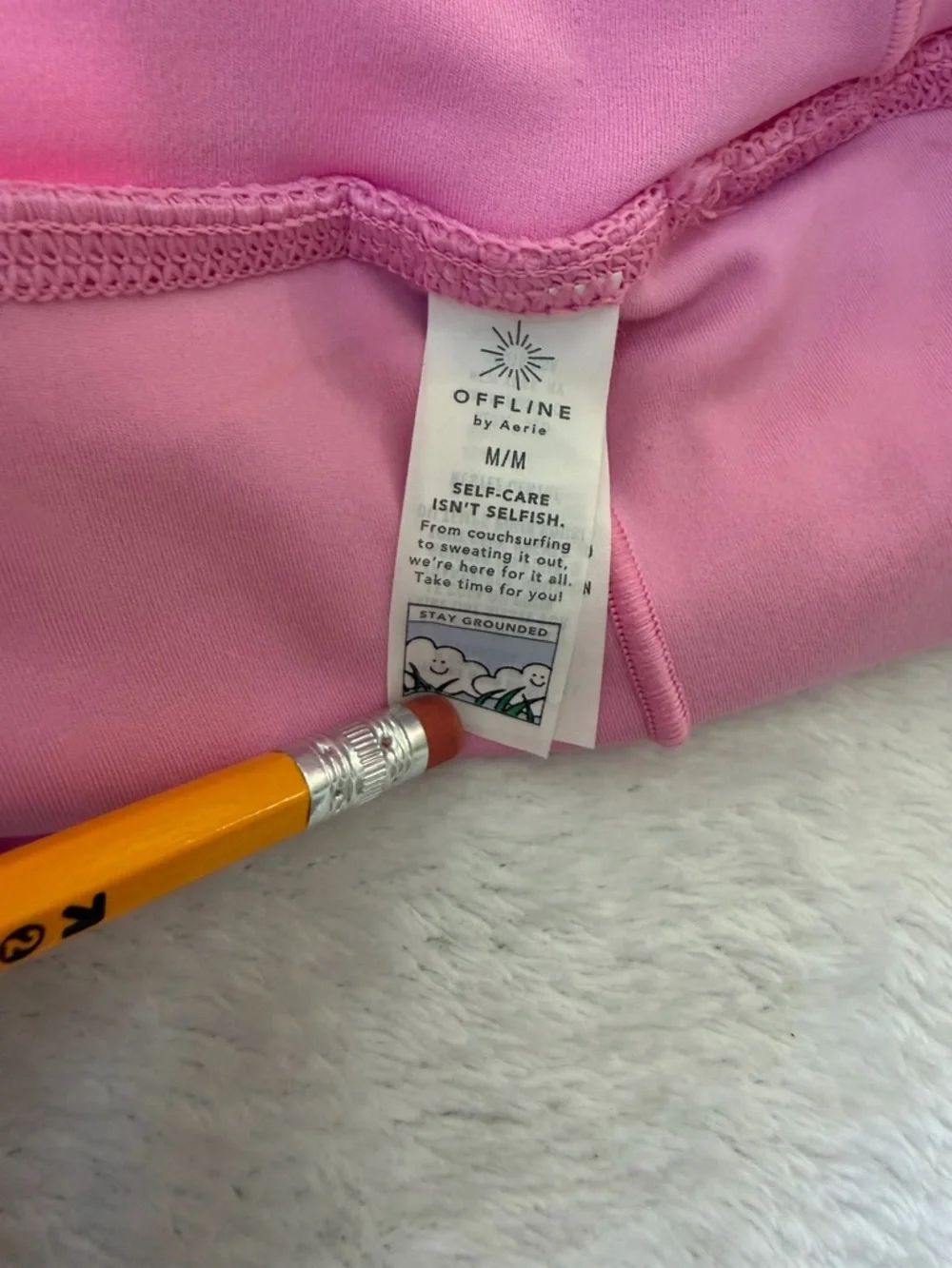 Med OFFLINE by Aerie Pink Pleated Tennis Skirt Skort High Rise Athletic - Picture 5 of 9